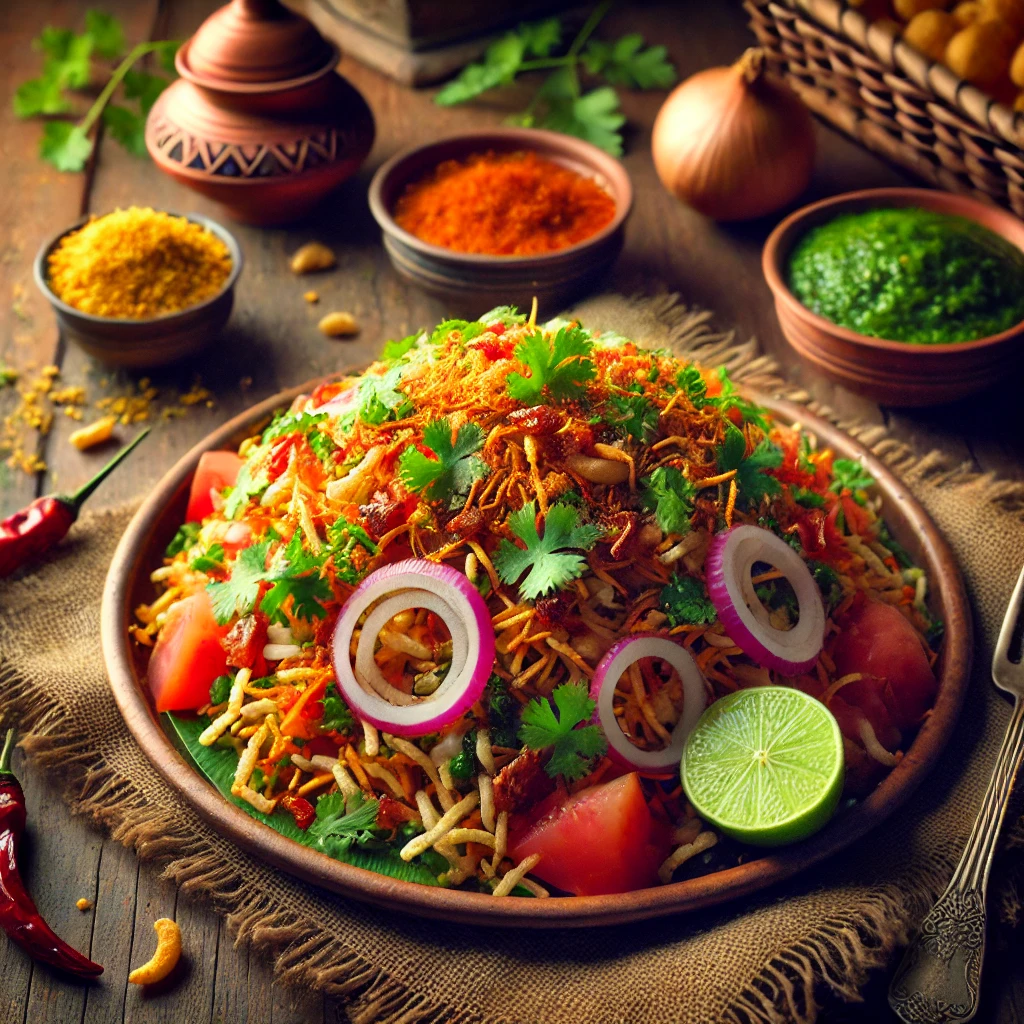 bhel puri ( mumbai street food)