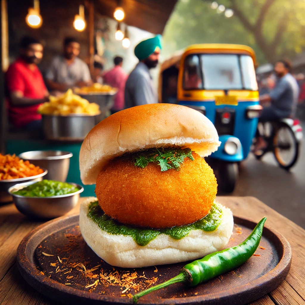 vada pav ( mumbai street food)