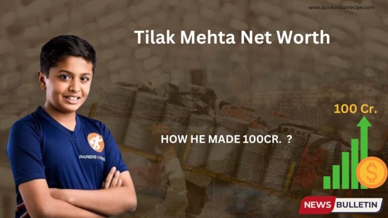 Tilak Mehta Net Worth