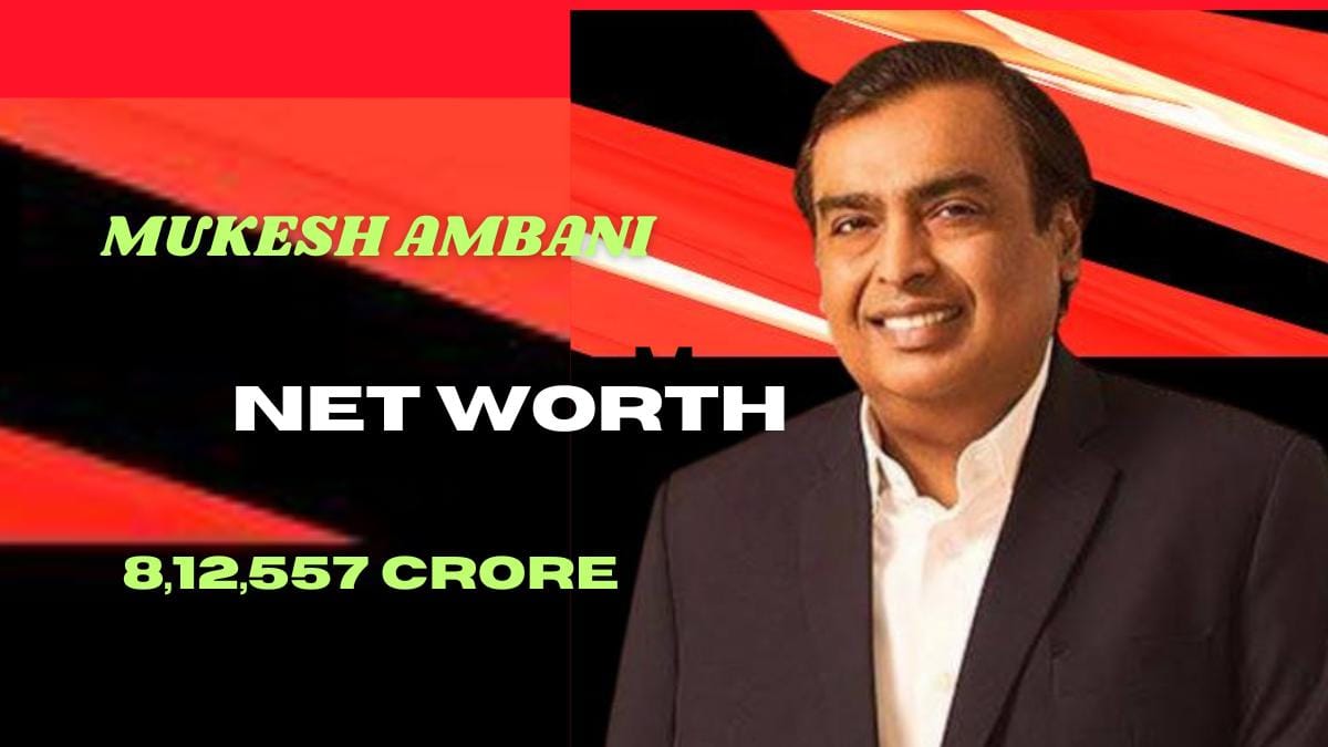 Mukesh Ambani Net Worth in Rupees 2025